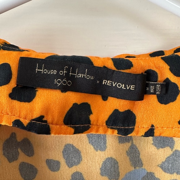 House of Harlow x Revolve Leopard Jacket - Picture 3 of 5